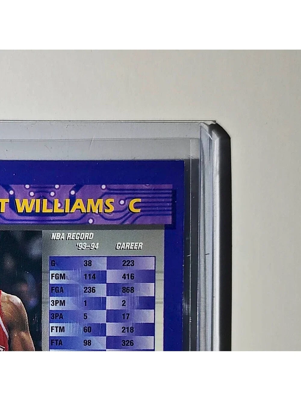 Scott Williams 1994-95 Topps Finest #187 Basketball Card